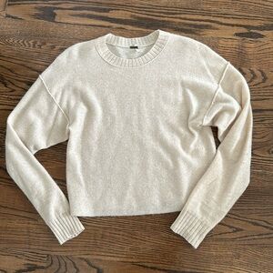 Free people cashmere crewneck xsmall